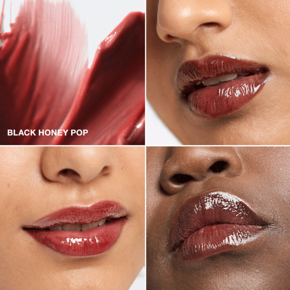 Clinique Pop Plush Creamy Lipgloss 01 Black Honey Pop3,4 ml
