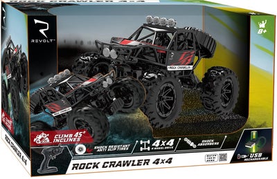 Syma Revolt Rock Crawler 4x4 Radiostyrt Bil, Svart