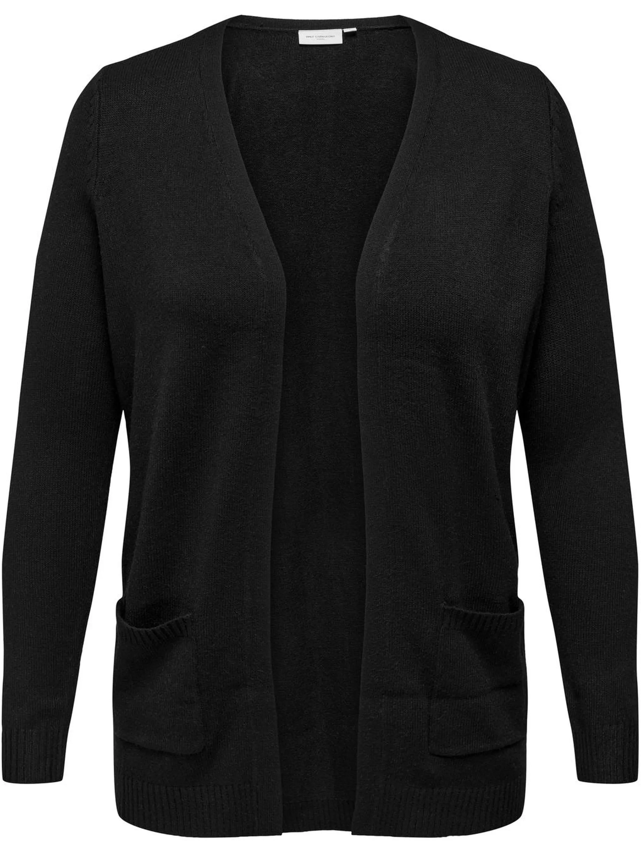 Only Carmakoma CARESLY L/S OPEN CARD Strickjacke