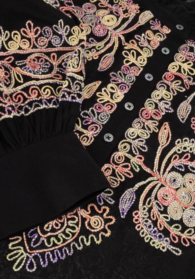 ANTIK BATIK zwarte antik batik blouse neil blouse