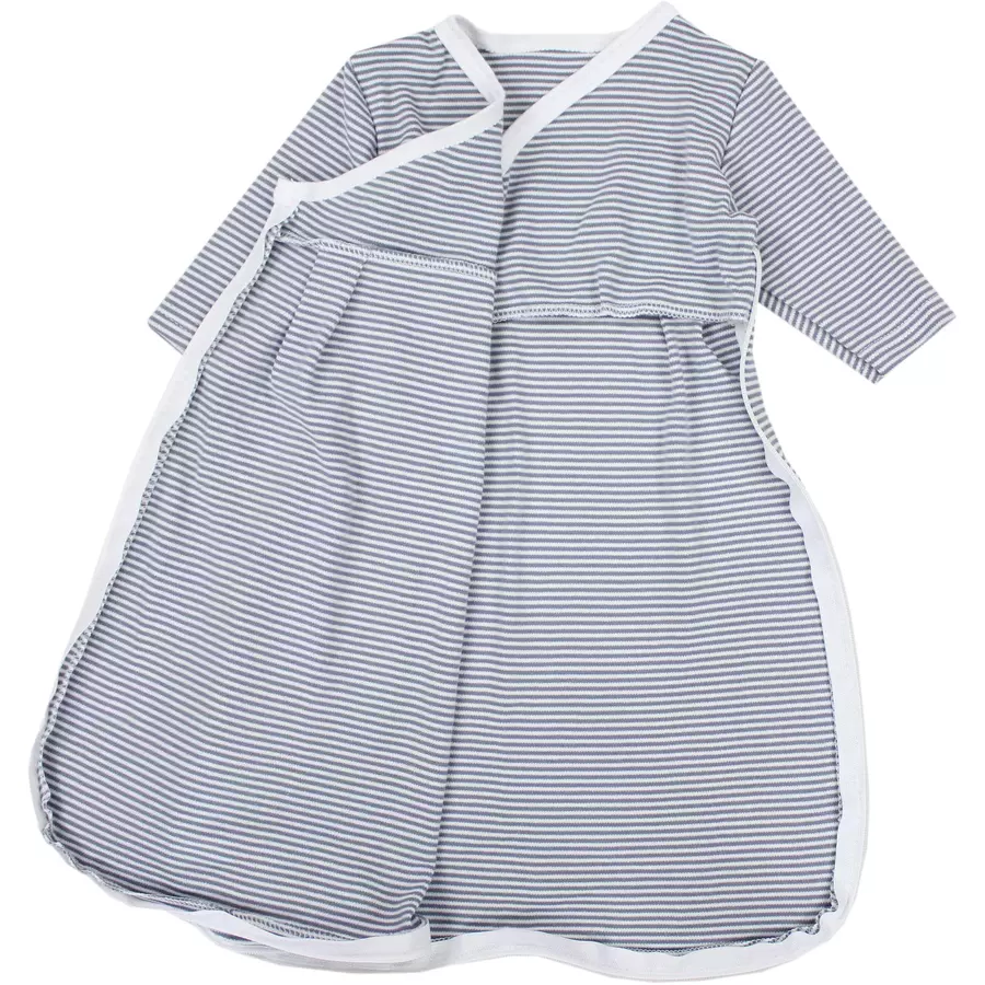 TupTam Baby Langarm Innenschlafsack grau