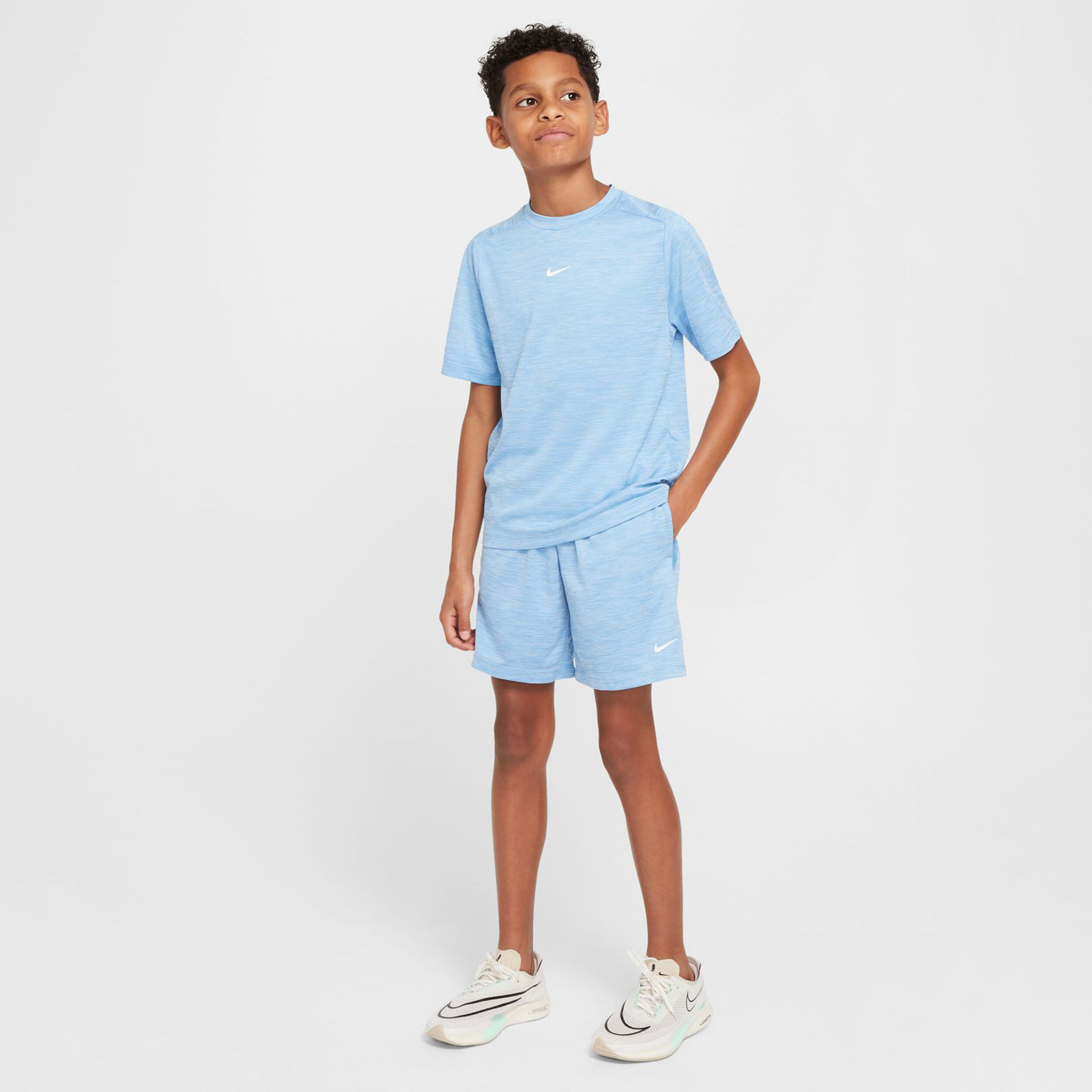 Nike Dri-Fit Multi T-shirt Enfants - Bleu