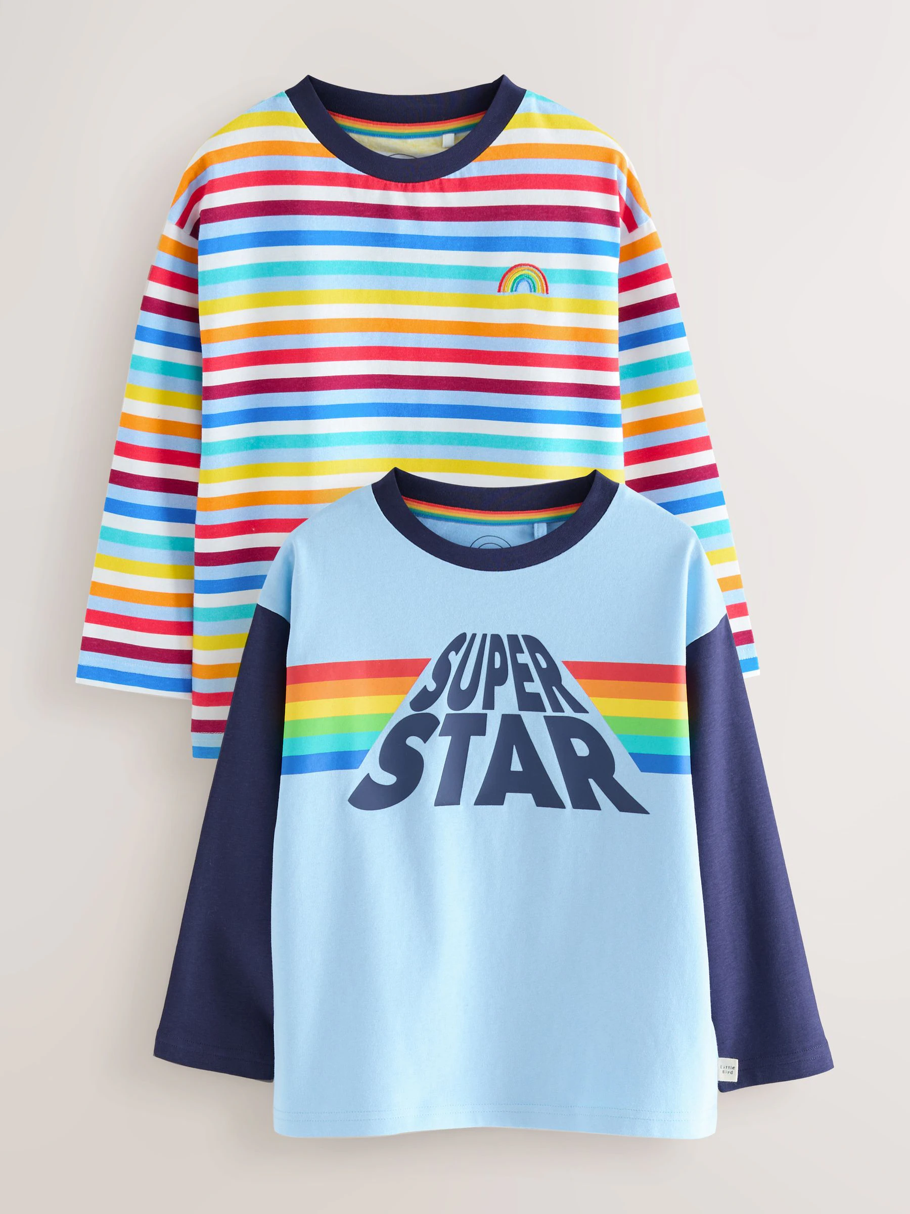Little Bird by Jools Oliver Long Sleeve T-Shirts 2 Pack