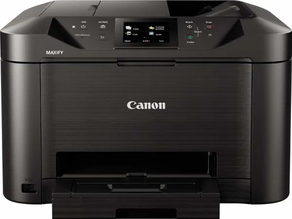 Canon MAXIFY MB5150 - Multifunktionsprinter - farve - blækprinter - A4 (210 x 297 mm), Legal (216 x 356 mm) (original) - A4/Legal (medie) - op til 22 spm (kopiering) - op til 24 ipm (udskriver) - 250 ark - 33.6 Kbps - LAN, Wi-Fi(n), USB vært, USB 2.0