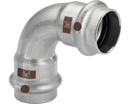 Viega Temponox persfitting bocht 90° I/I RVS perscontour V 1716 15 mm 809638