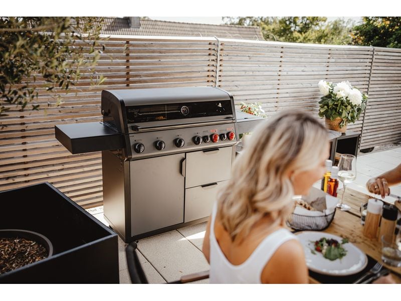 Enders Gasgrill Hyde 6 Turbo Gasgrill mit 6 Brennern
