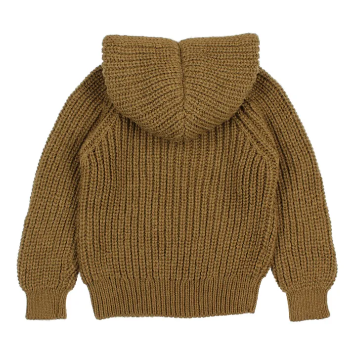 Búho Pull à Capuche | Vert kaki