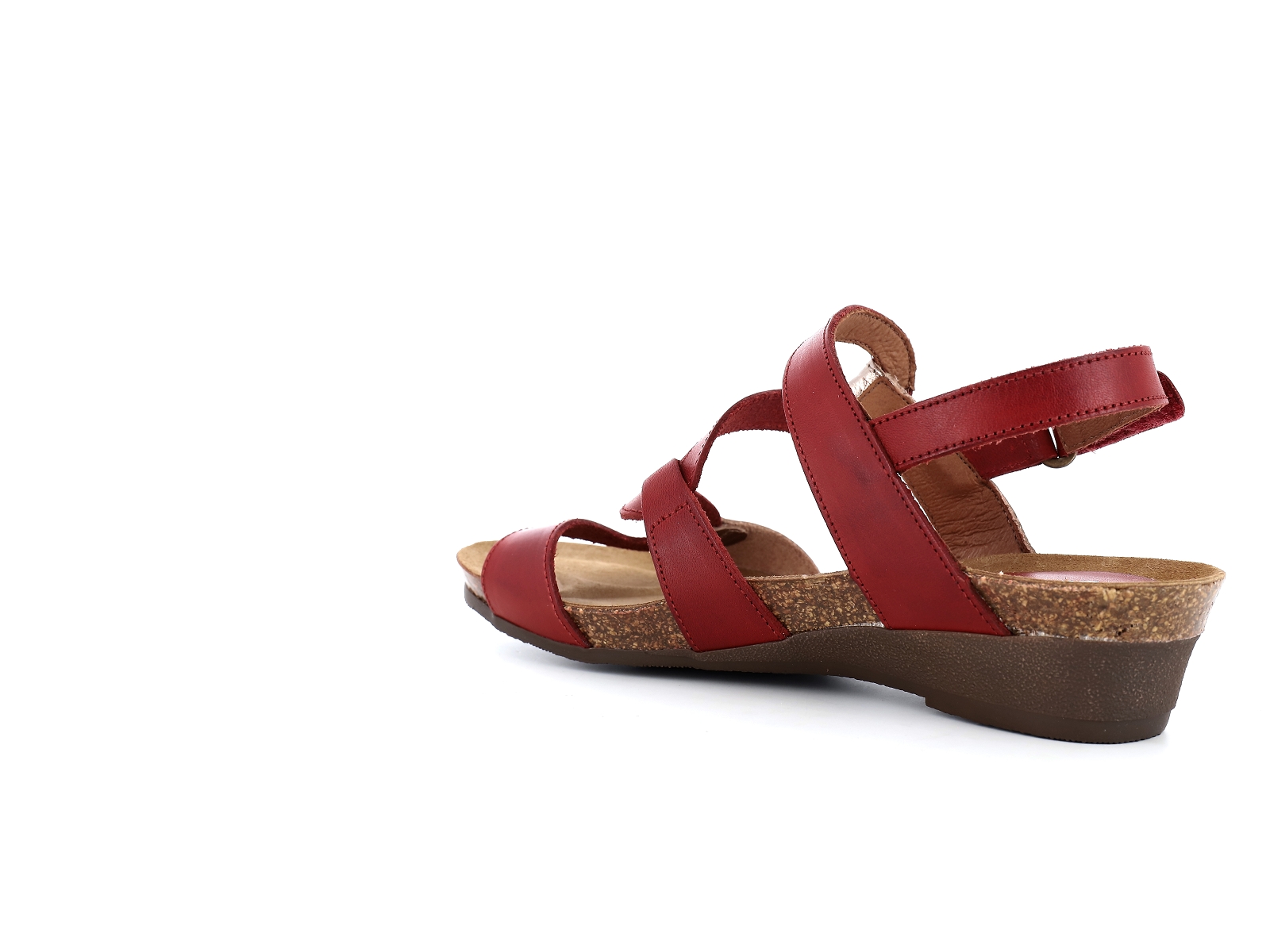 Xapatan-BUVITRO 2164 Cuir Multi Rouge