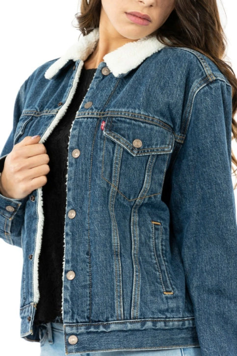 Blousons et vestes levi's® 36137 exbf sherpa trucker rough and tumble
