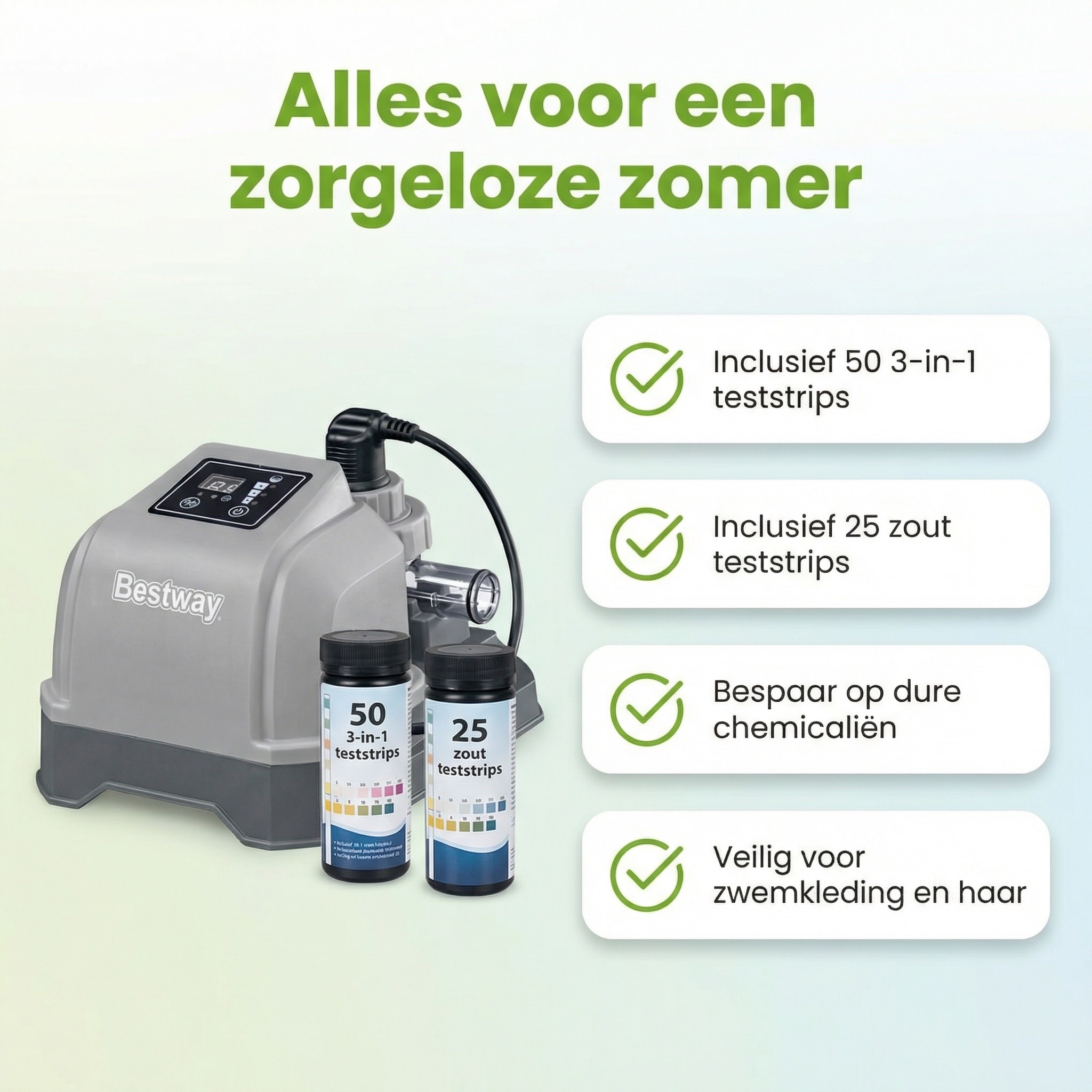 Bestway zoutwatersysteem - 8327 liter