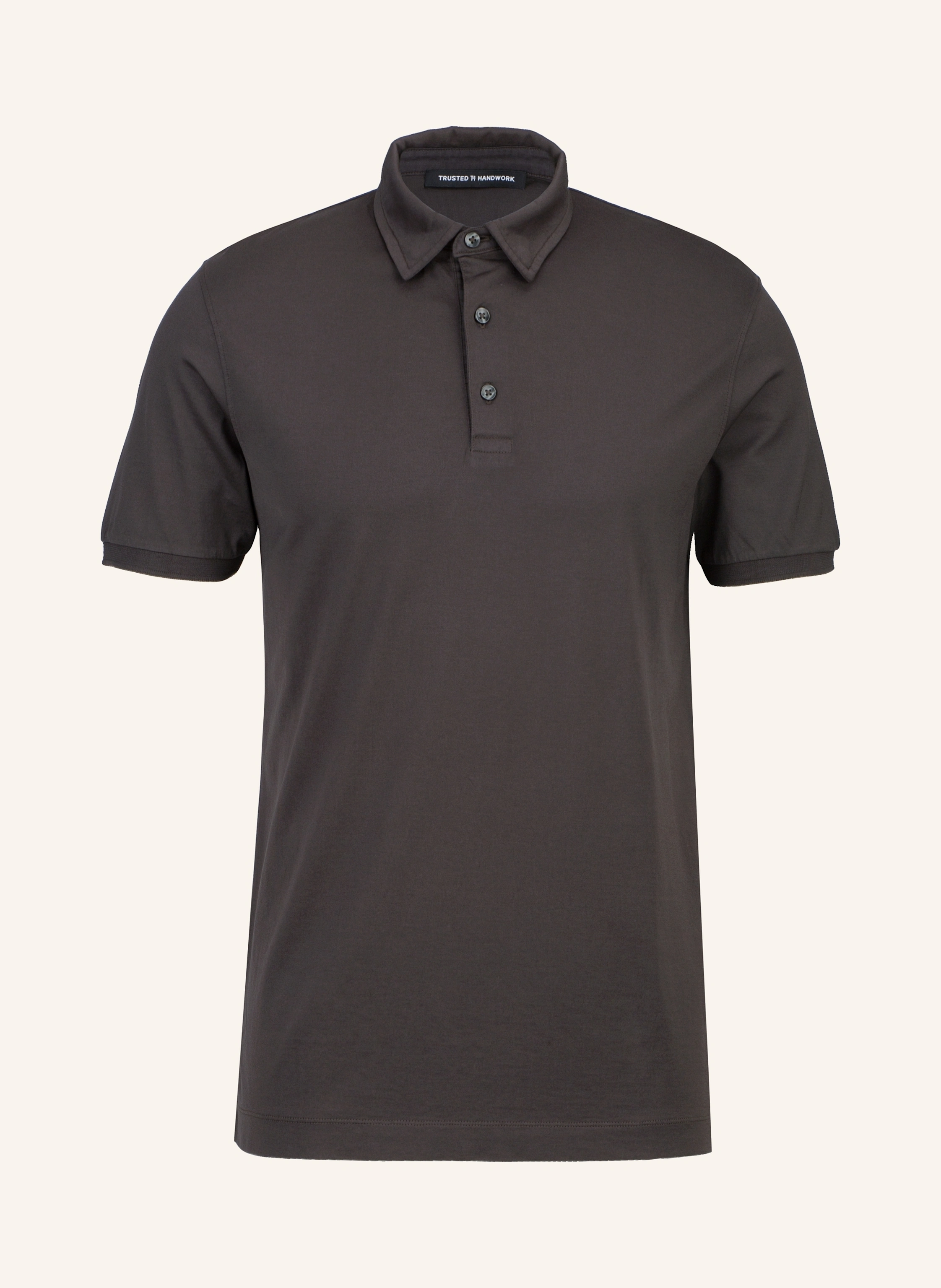 TRUSTED HANDWORK 1/2-Sleeve Polo Shirt