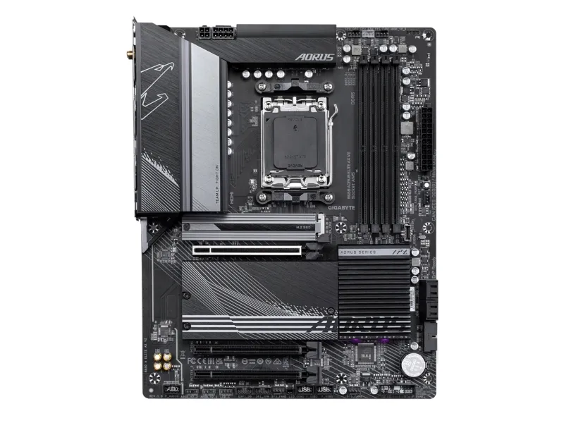 Gigabyte B650 AORUS ELITE AX V2 - Bundkort - ATX - Socket AM5 - AMD B650 Chipset - USB 3.2 Gen 2, USB 3.2 Gen 1, USB-C 3.2 Gen2, USB-C 3.2 Gen 2x2 - 2.5 Gigabit LAN, Wi-Fi 6, Bluetooth - onboard grafik (CPU påkrævet) - HD Audio (8-kanaler)