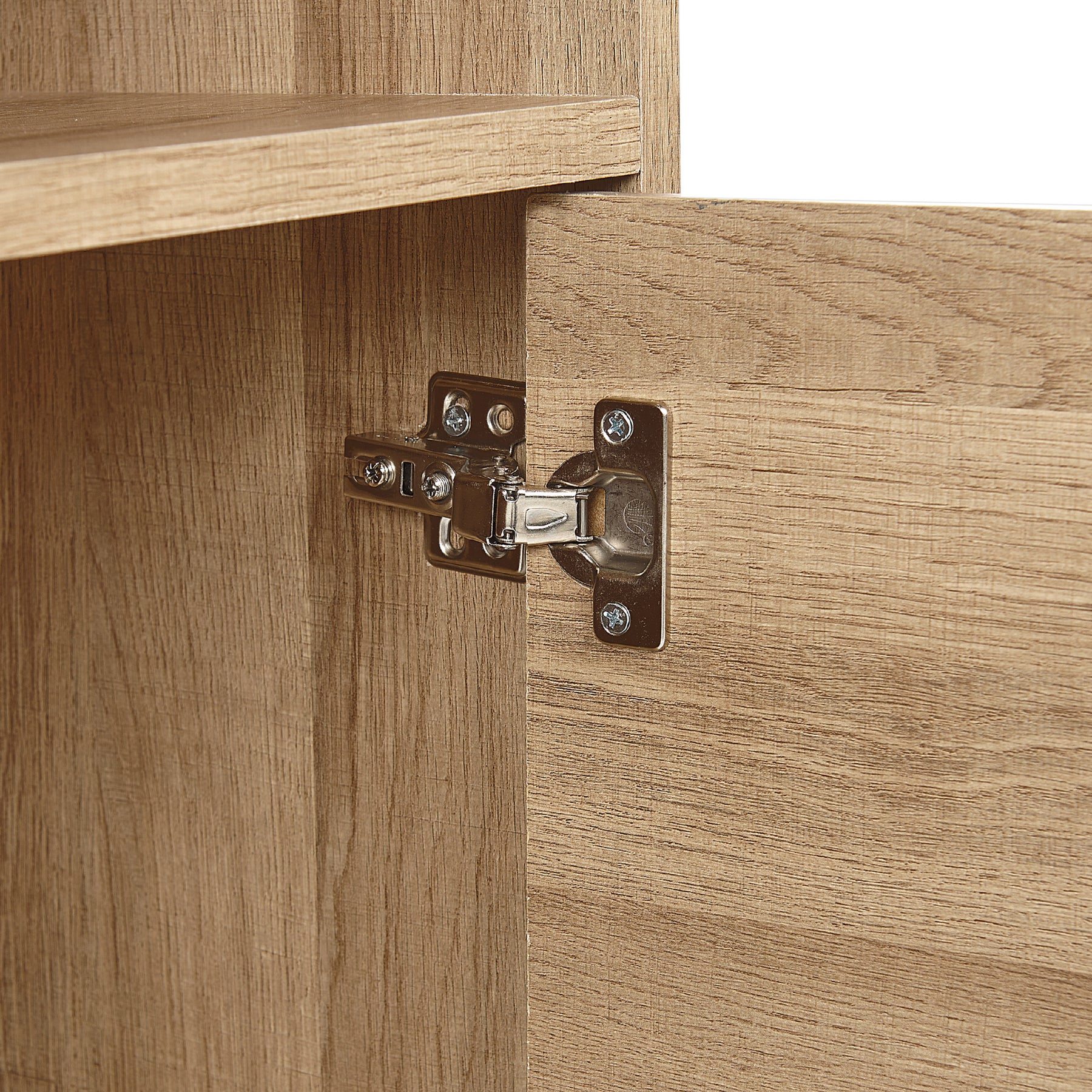 Beliani - MOINES - Consoletafel - Lichte houtkleur - MDF