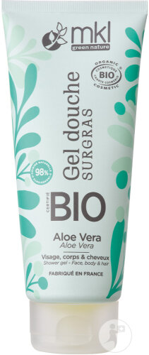 MKL Green Nature Gel Douche Aloe Vera Bio Tube 200ml