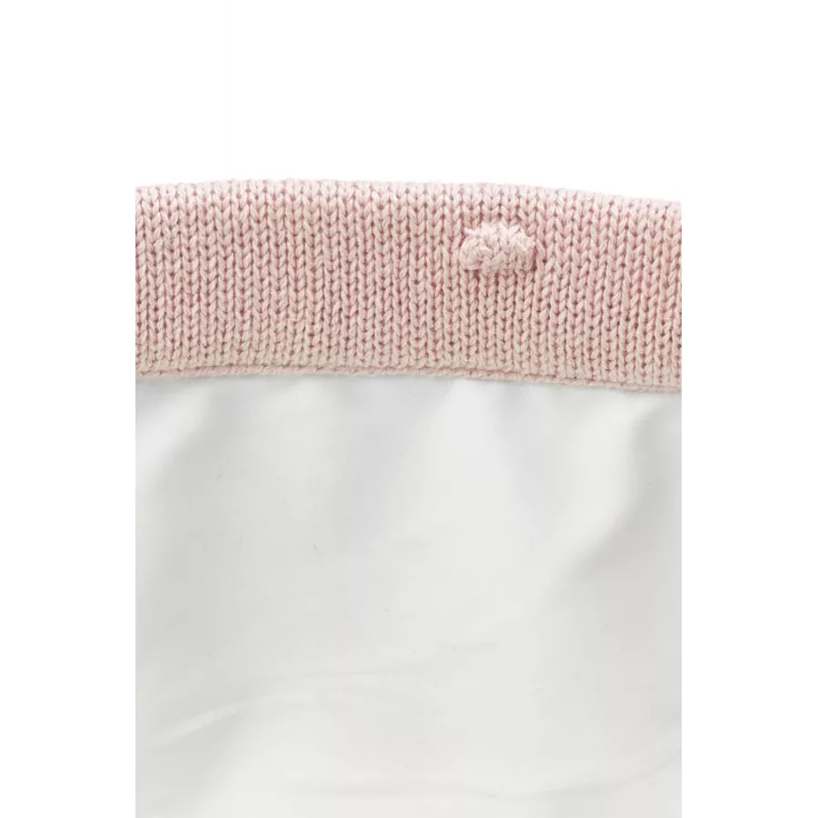MEYCO Wickeltischkörbchen klein Knots Soft Pink