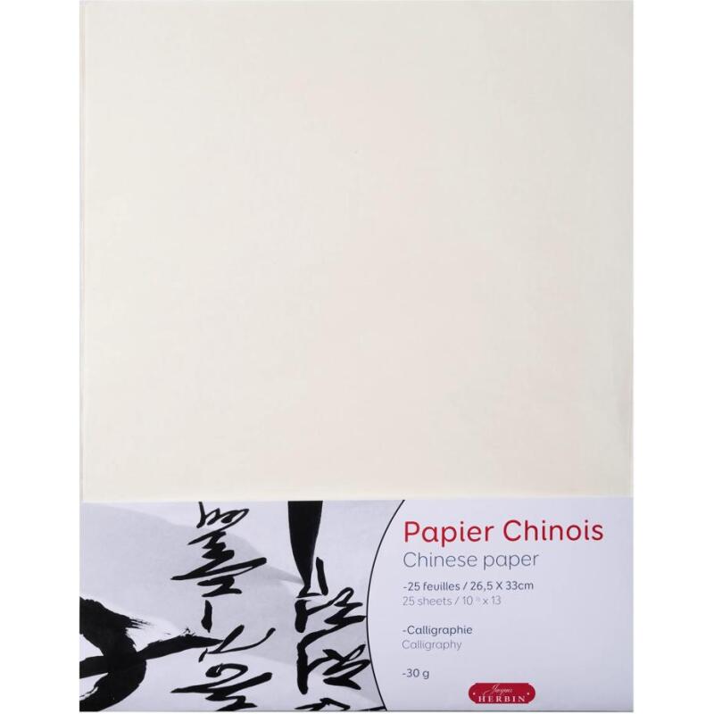 25 FLLES DE PAPIERS CHINOIS, 26*33,5cm
