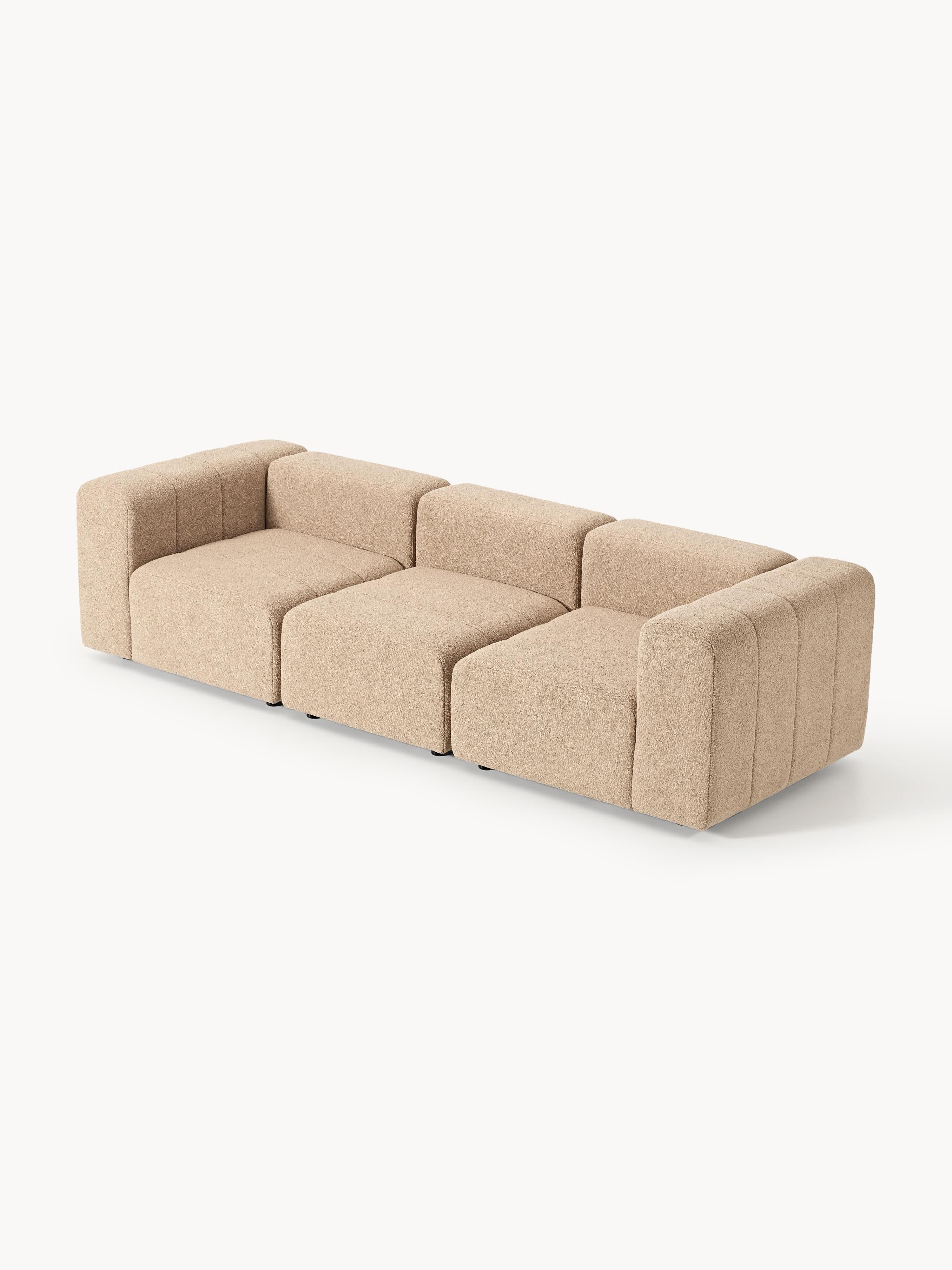 Modulaire bouclé bank Lena (4-zits)