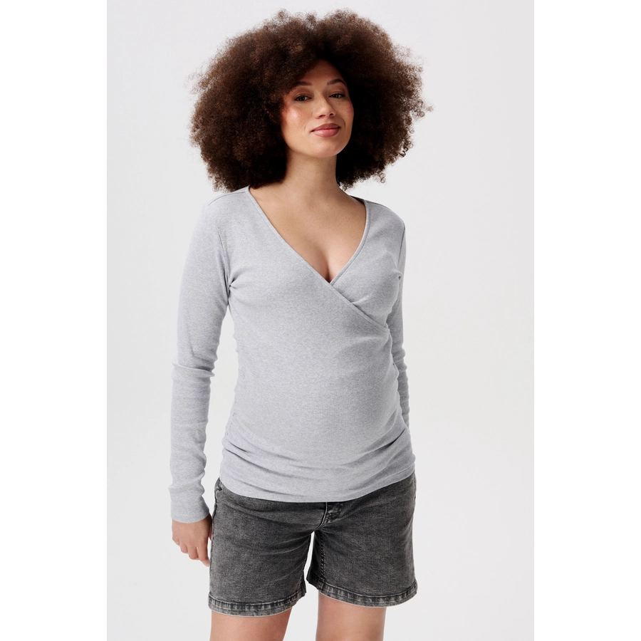 Noppies Still-Shirt Sara Grey Melange