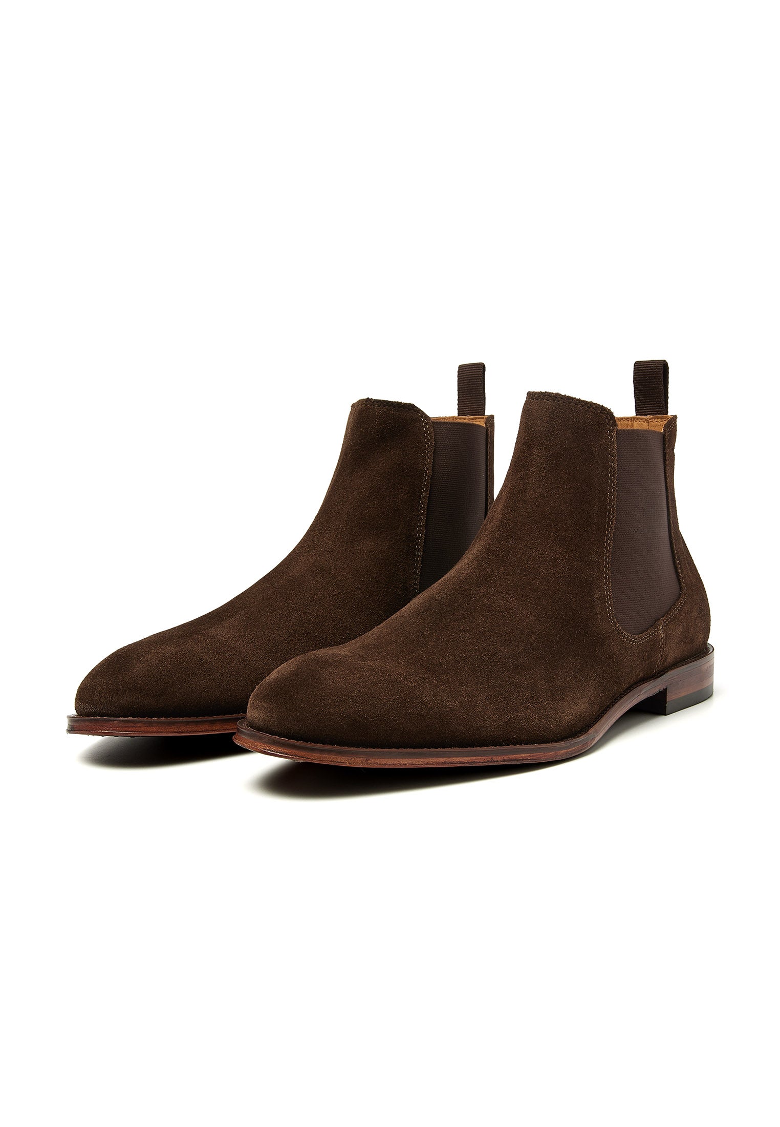 Bruin suède Madison chelsea boot