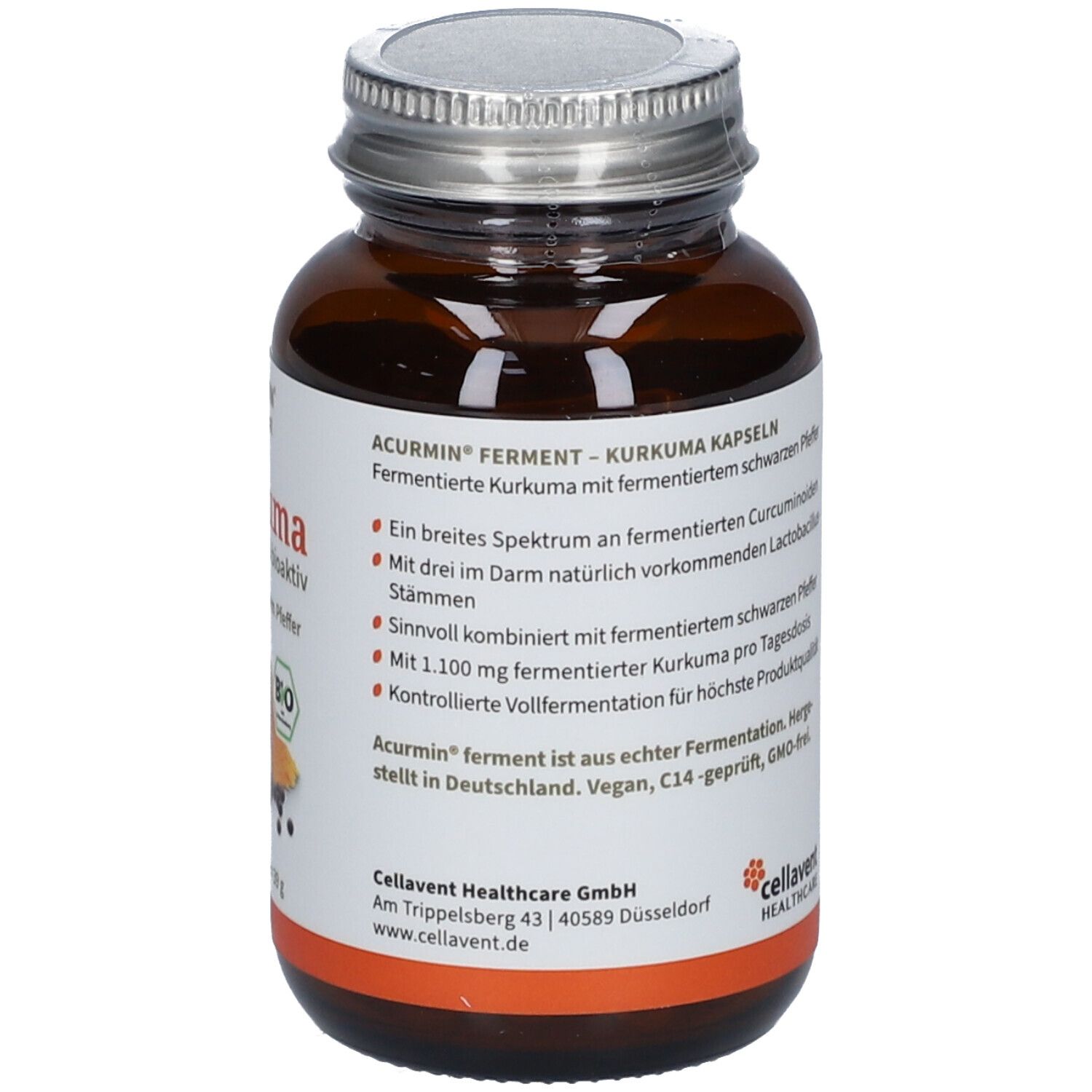 Acurmin® ferment BIO Kurkuma Kapseln - fermentiert und bioaktiv