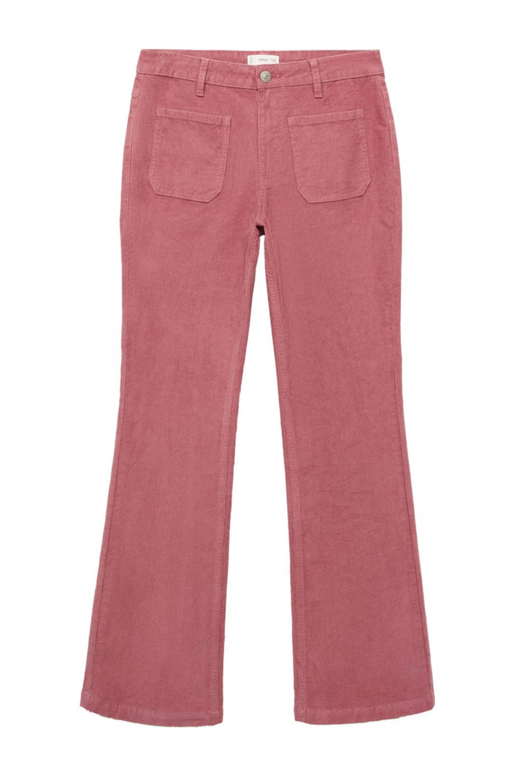 MANGO TEEN broek donkerroze