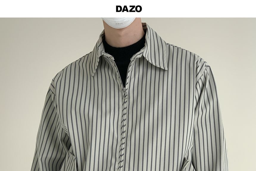 DAZO Studios - Gestreept ritsjack