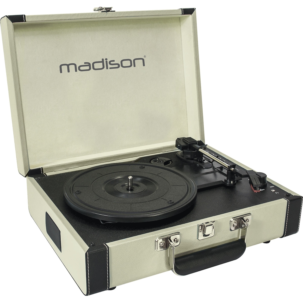 Vintage platespiller m. Bluetooth