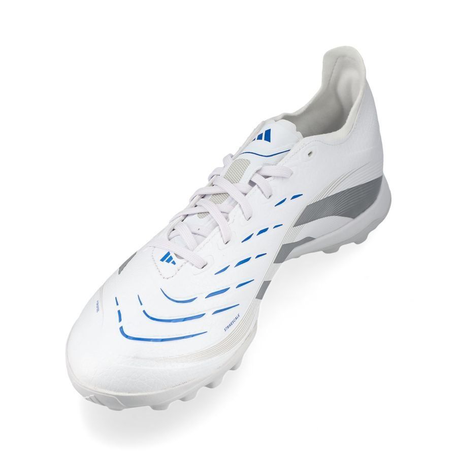 adidas Predator League TF Polar Victory - Blanc/Argenté/Bleu
