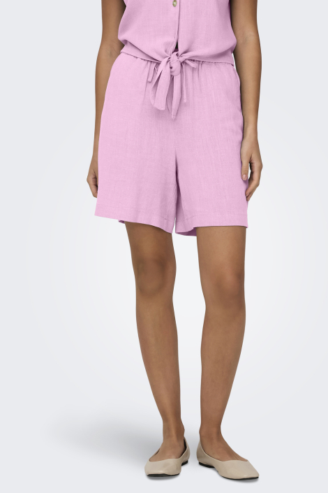 Only roze dames korte broek