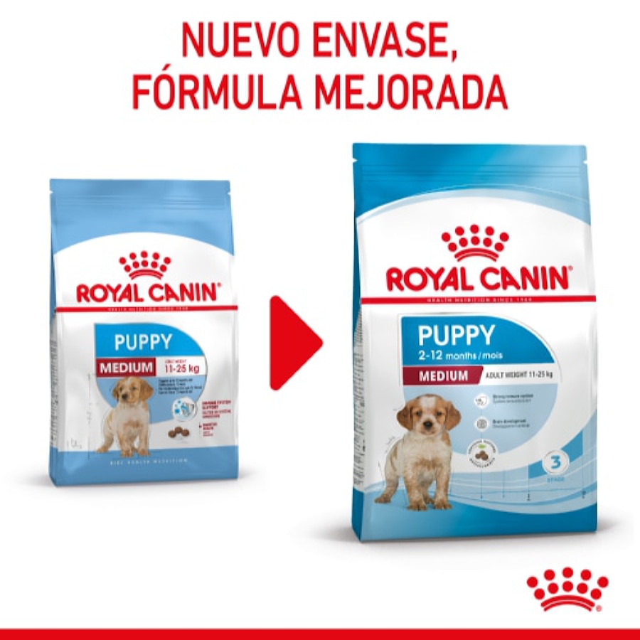 Ração Royal Canin para filhotes de porte médio