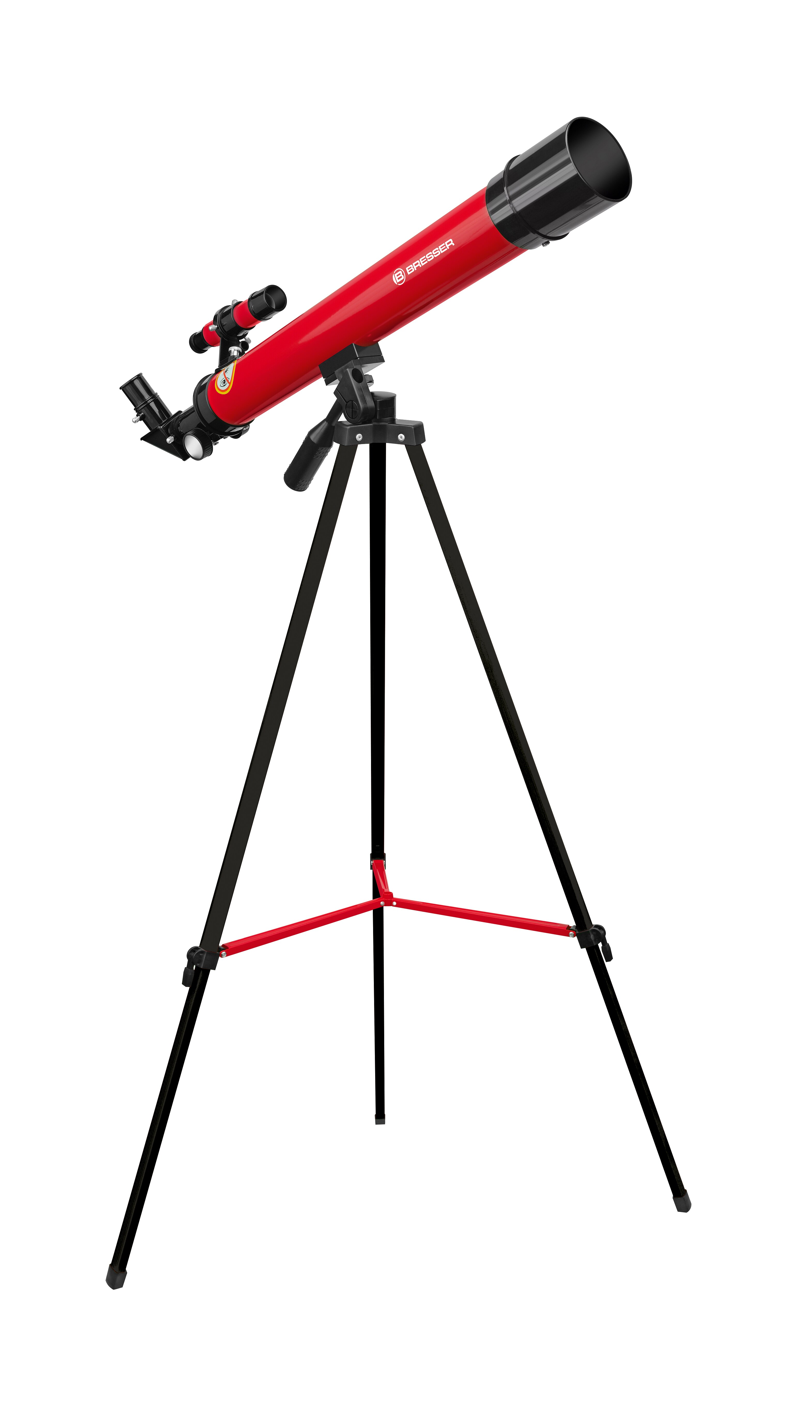 BRESSER JUNIOR Linsenteleskop 45/600 AZ Farbe: rot