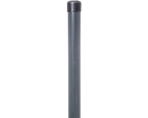 ALBERTS schuttingpaal, ongeboord, zinkgefosfateerd, RAL7016, Ø 3,4 x 200 cm, antraciet