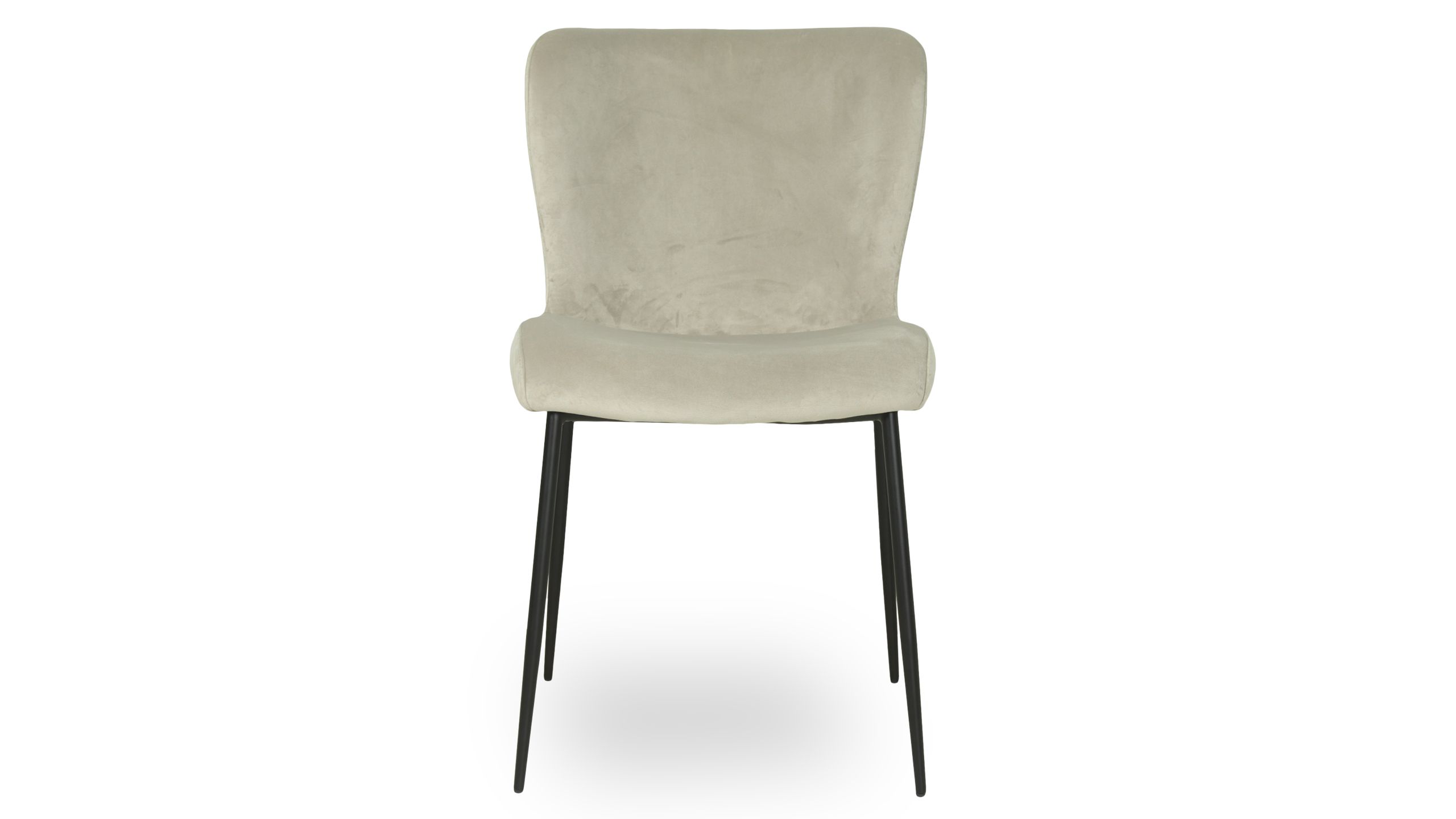 Eetkamerstoel 210833 Khaki Velvet FR Darby B49 x D64 x H85 cm