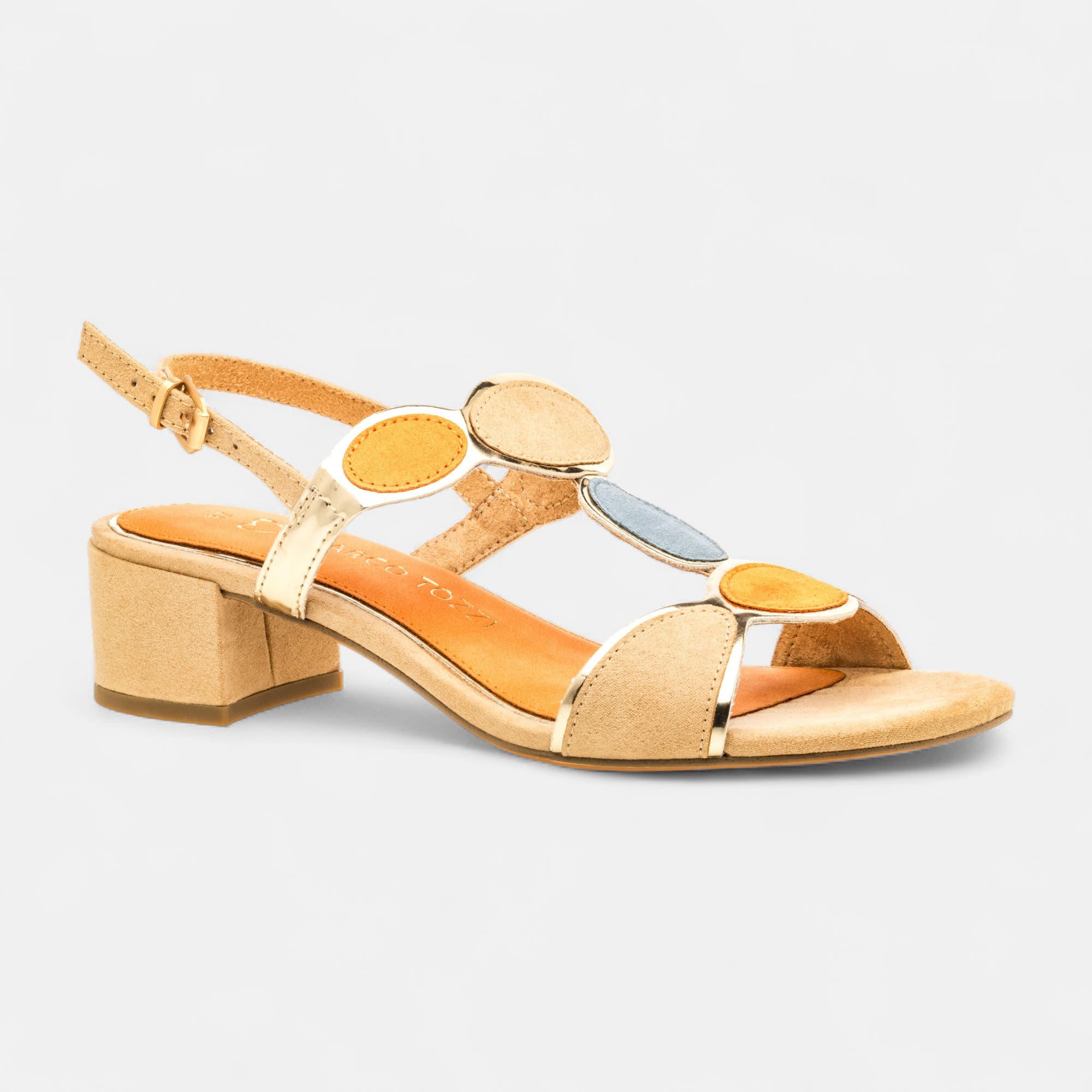 Nu-pieds Femme ecru