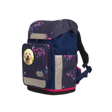 School-Mood Rebel Air Leni Hund Schulrucksack Set, 8-teilig