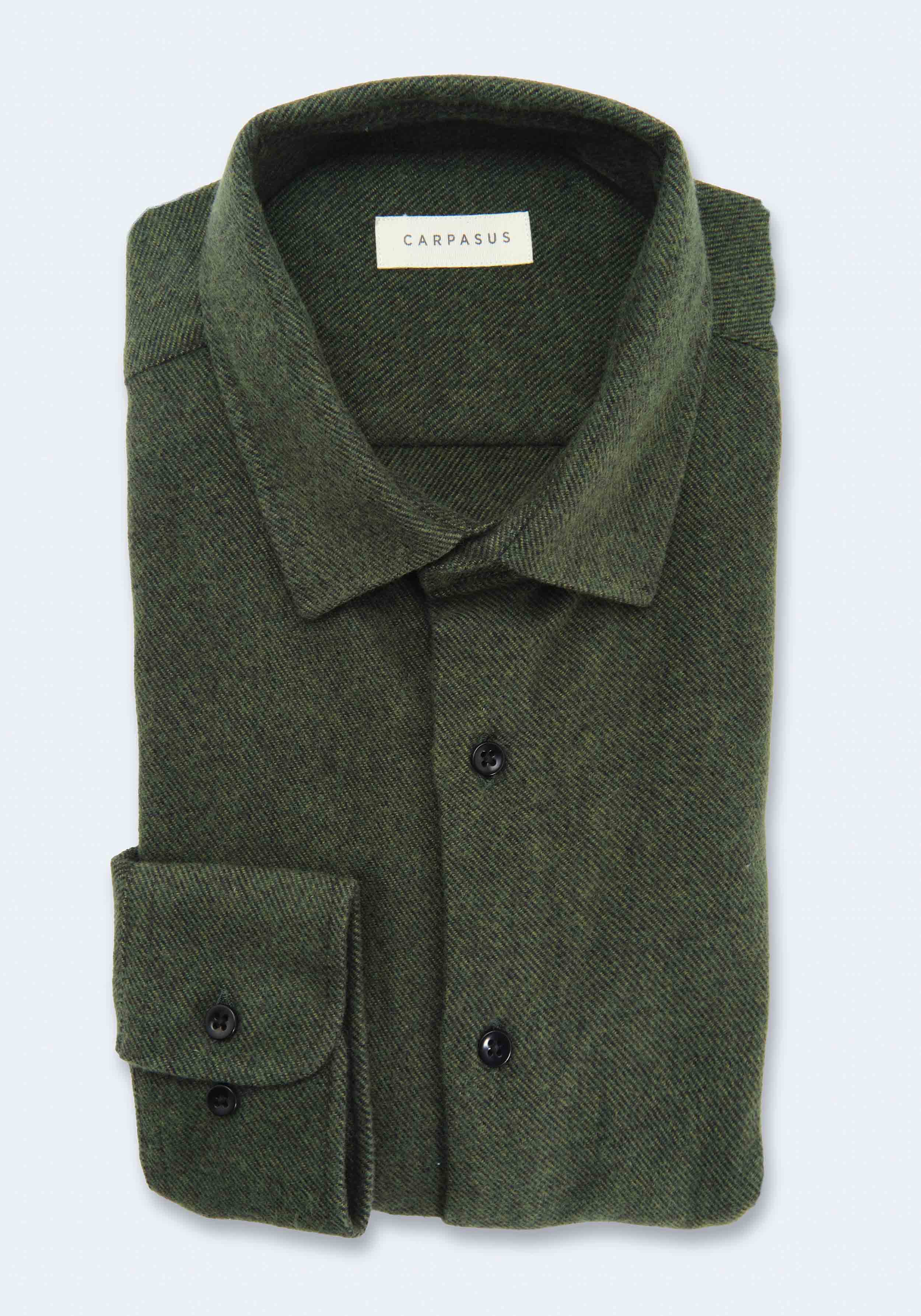 Carpasus Flanell-Hemd Floco Moss