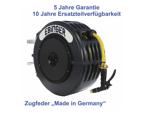 Professionele slanghaspel EBINGER DR 200 – R3, met 20 m 5/8