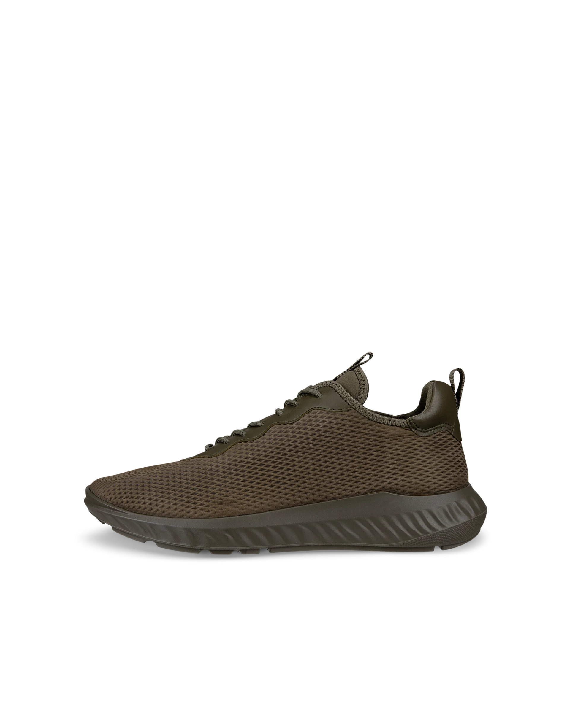 ECCO ATH-1FM Herren Sneaker aus Nubukleder Grün