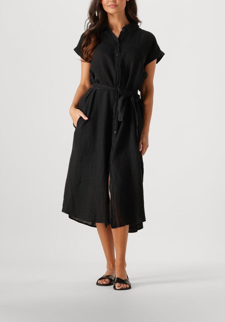 zwarte knit-ted midi jurk mila