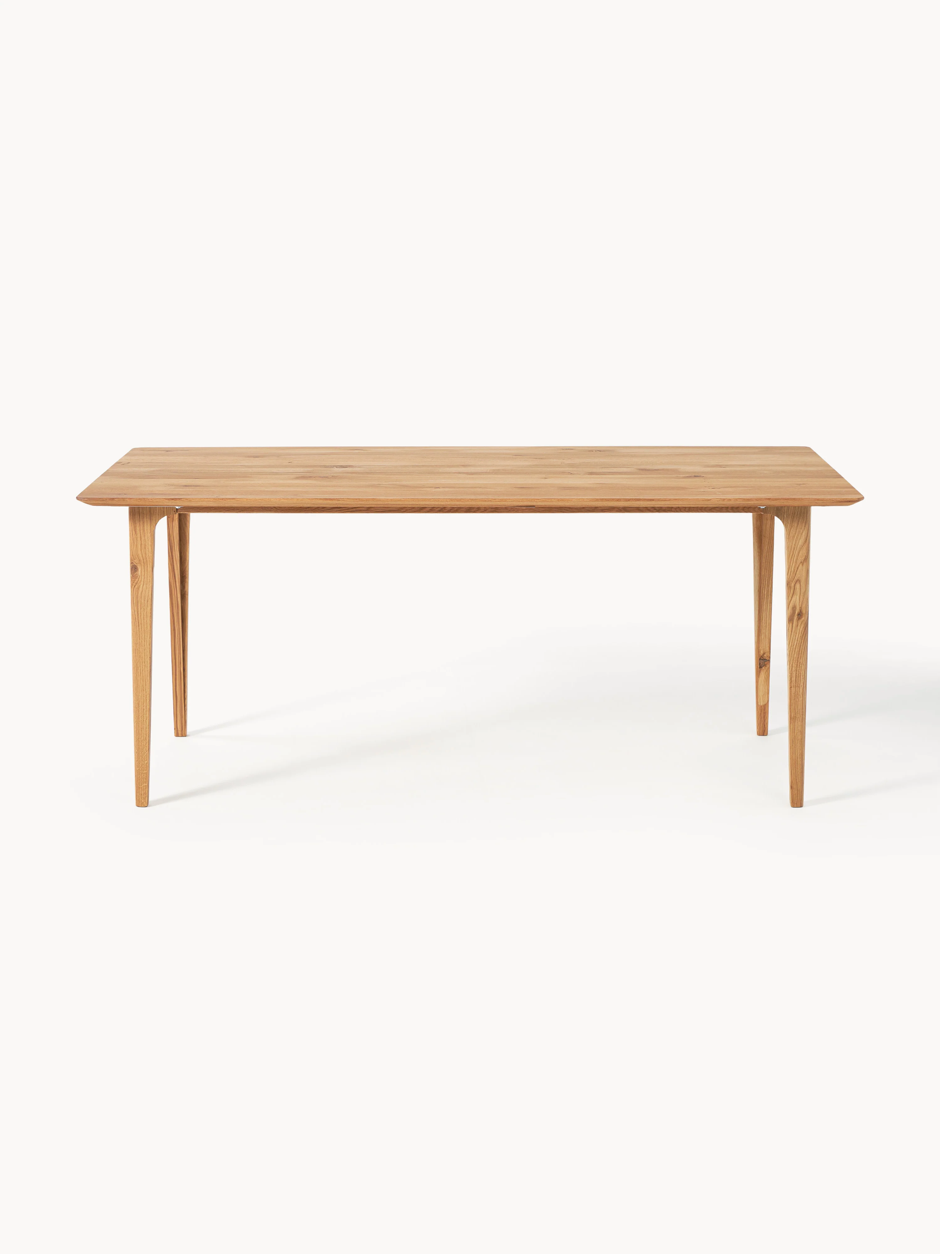 Eettafel Archie van eikenhout, in verschillende formaten