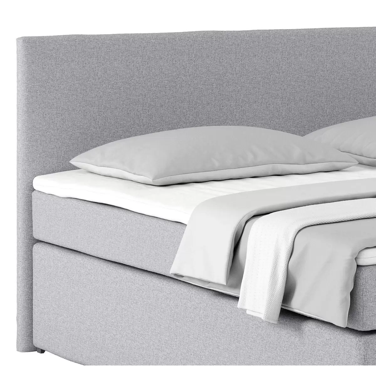 Boxspringbett Nero 180 x 200 Grau