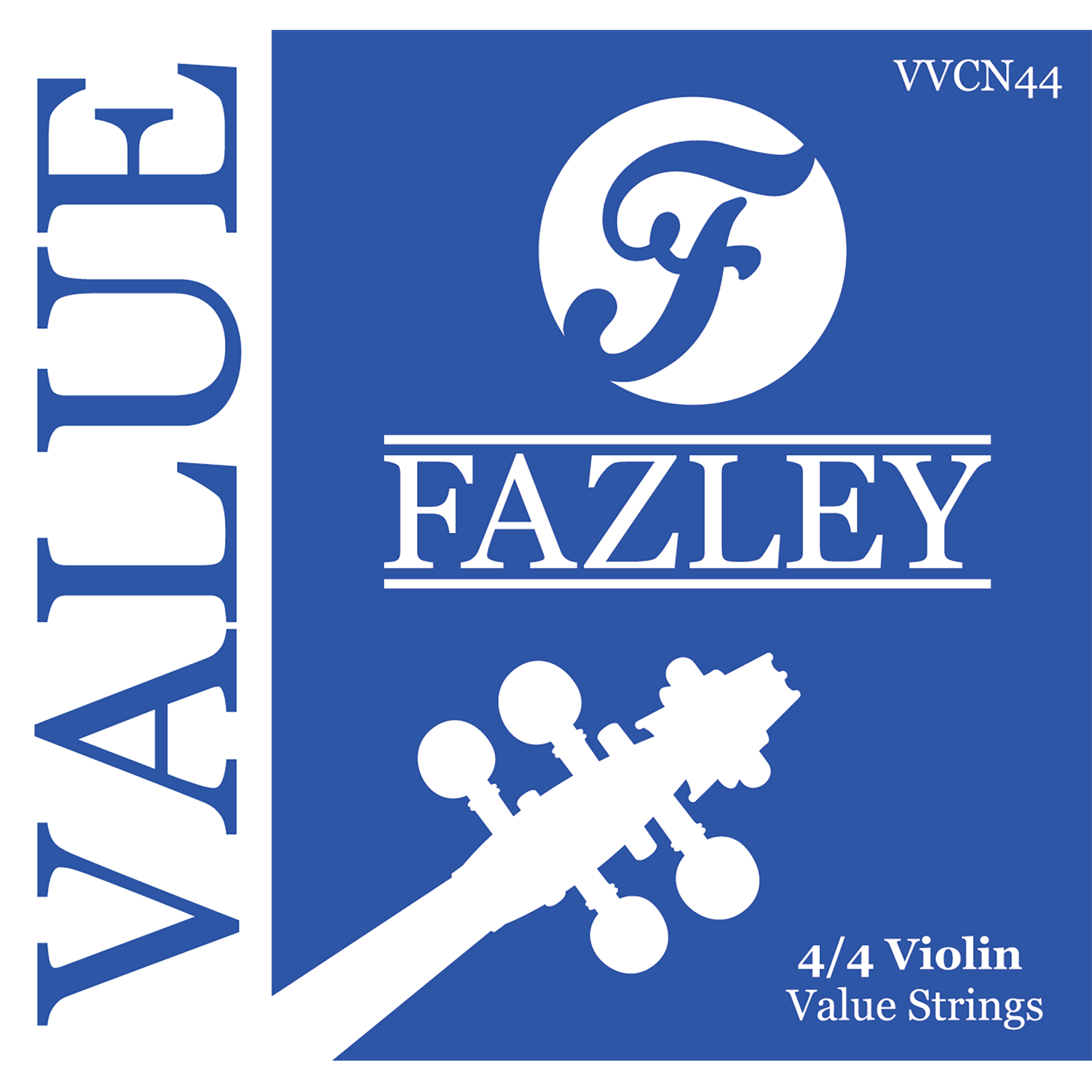 Fazley VVCN44 Value Violin Strings medium tension snarenset voor 4/4-formaat viool