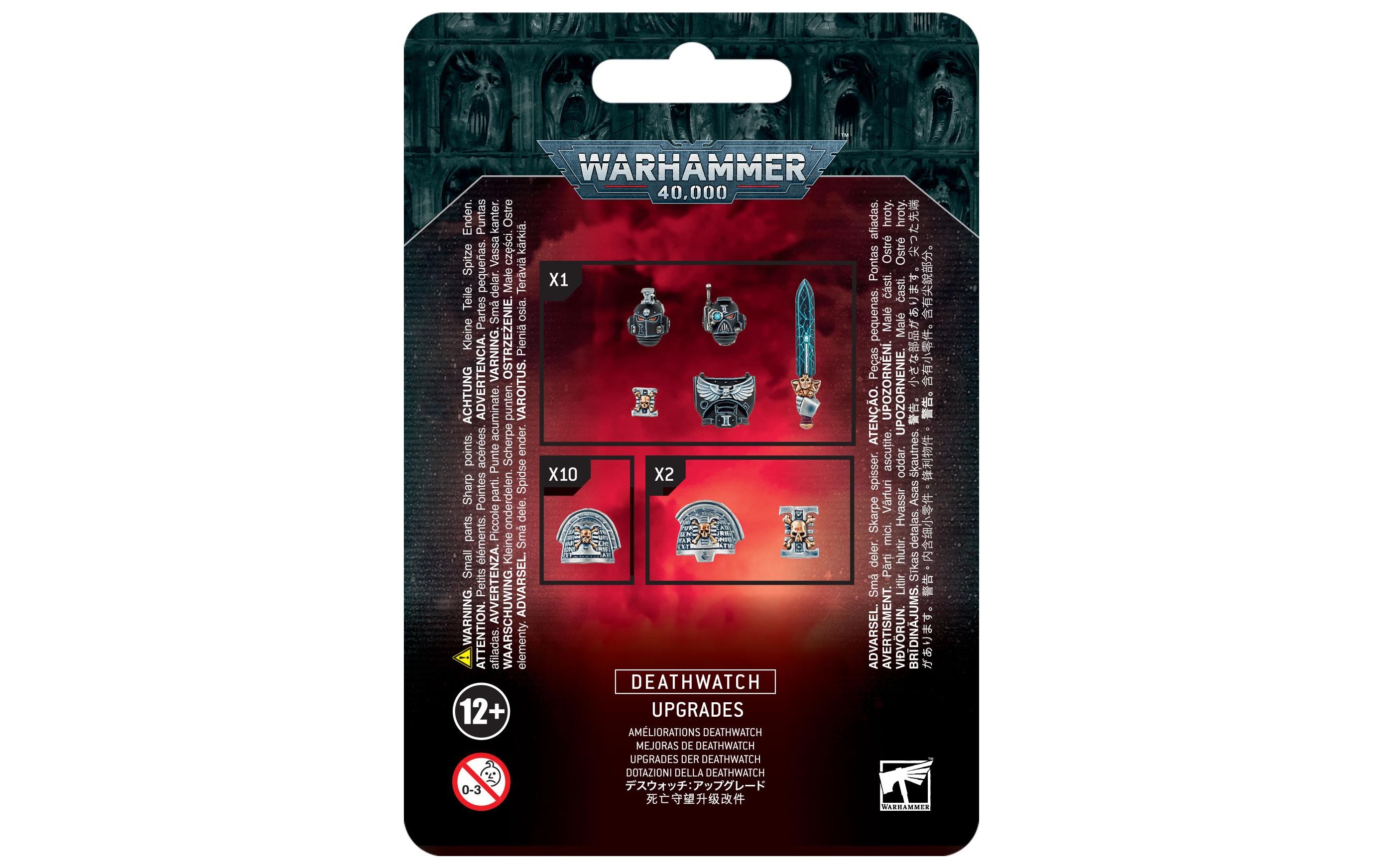 Upgrades Warhammer 40.000 DeathwatchWarhammer 40K Figurenteile