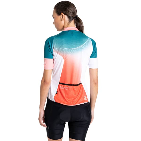 Maillot vélo DARE 2B W AEP STIMULUS JERSEY FORTUNE GREEN SOUND PRINT