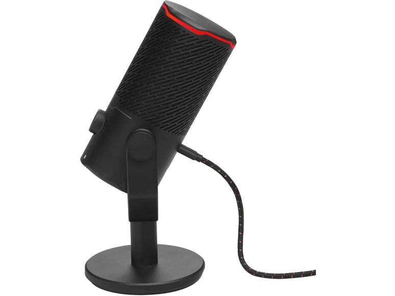 JBL Kondensatormikrofon Quantum Stream Studio Schwarz USB-Streaming-Mikrofon mit dreifachem Kondensator