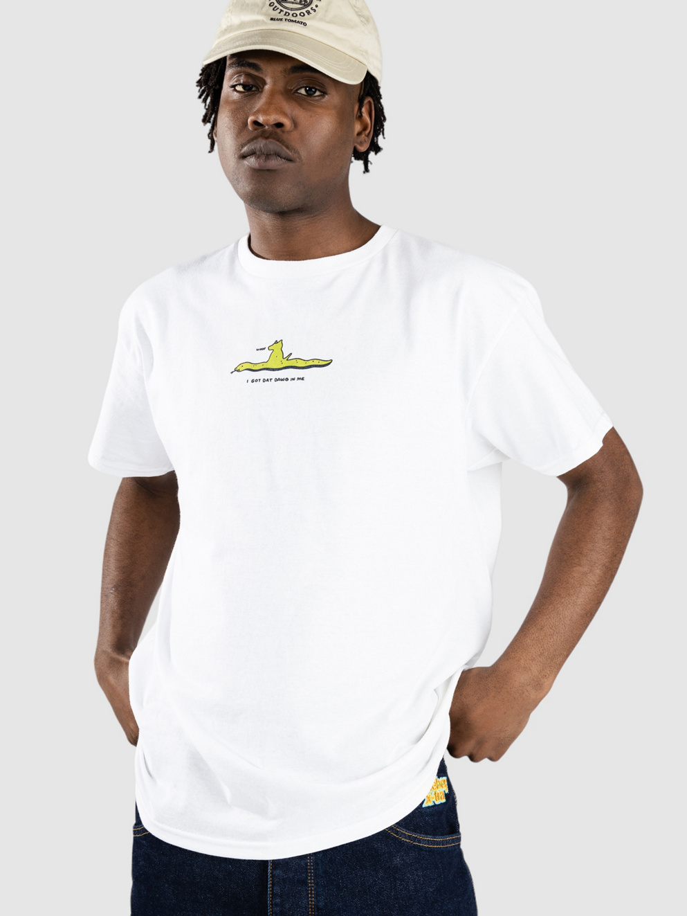 A.LAB I Got Dat Dawg T-Shirt white