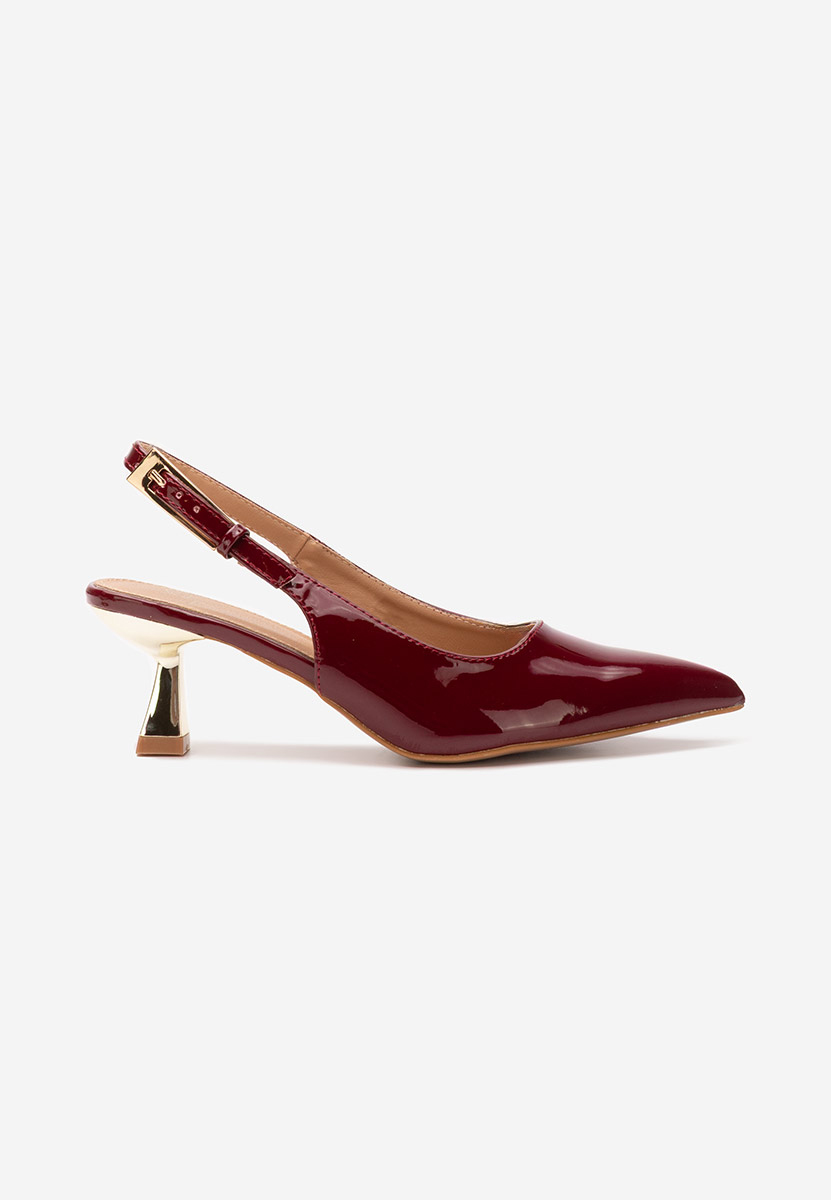 Chaussures slingback bordeaux Ayako