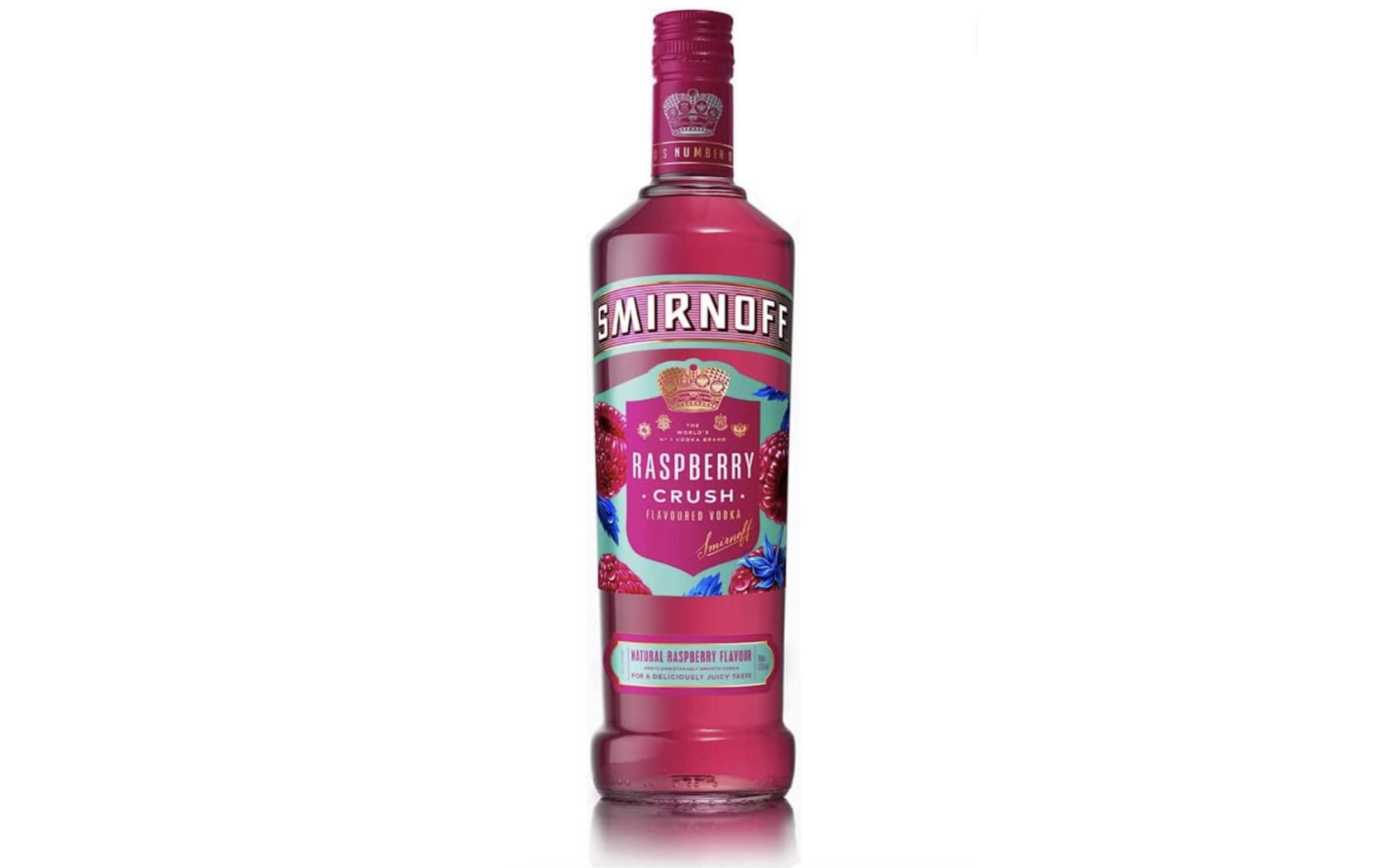 Vodka Raspberry Crush 0.7 lSpirituosen-Spezialität auf Getreidebasis mit Himbeergeschmack