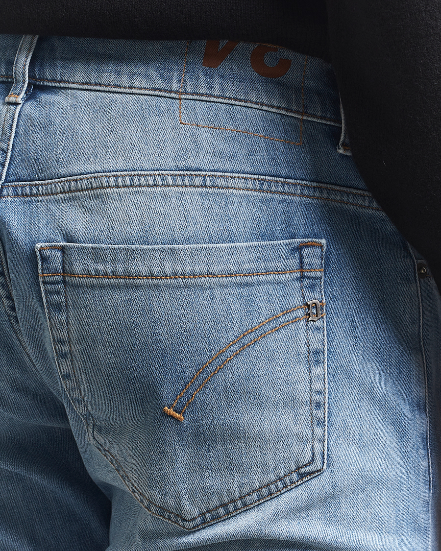 Dondup George Distressed Jeans Light Blue