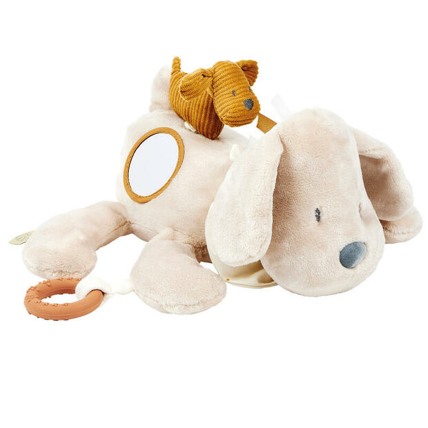 Peluche d'éveil chien CHARLIE - NATTOU